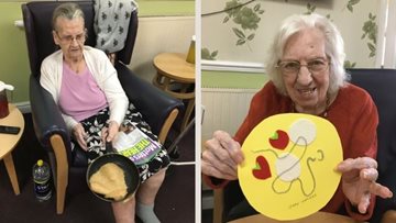 Cradley Heath Residents craft crepes this Pancake Day